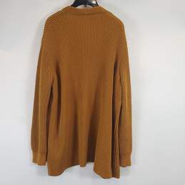 Madewell Women Rust Knit Cardigan XL alternative image