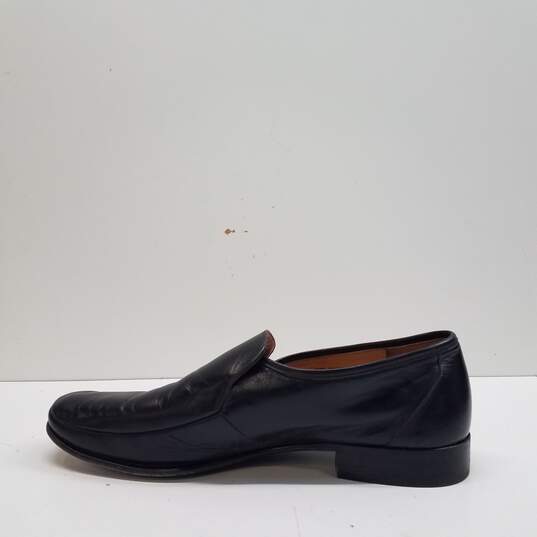 BALLY Italy Black Leather Penny Loafers Shoes Men's Size 11 M image number 2