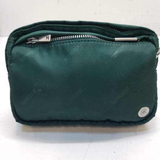 Represent Nylon Belt Bag Green image number 1