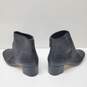 Wm Donald J. Pliner Black Studded Zip Chelsea Leather Boots Sz 6.5M image number 2