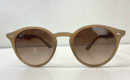 Ray-Ban RB2180 Round Frame Sunglasses Beige One Size alternative image