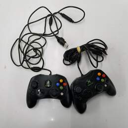 Lot of 2 Untested Original Xbox Controllers