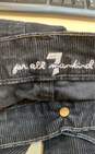 7 For All Mankind Black Bootcut Corduroy Jeans - Size 27 image number 3