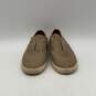 Womens Kerry Gray Leather Lace-Up Low Top Slip-On Flat Sneaker Shoes Size 6.5 image number 1