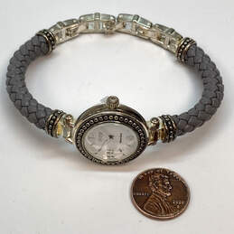 Designer Ecclissi 925 Sterling Silver White Round Dial Analog Wristwatch alternative image