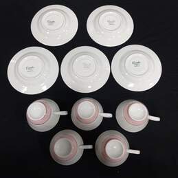 Set of 5 Homer Laughlin Cavalier China Cups/Saucers alternative image