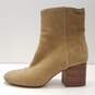 J Crew Leather Suede Ankle Boots Tan 7.5 image number 2