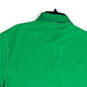 Mens Green Dri-Fit Spread Collar Short Sleeve Golf Polo Shirt Size Large image number 4