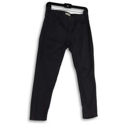 Womens Gray Denim Dark Wash Pockets Stretch Skinny Leg Jeans Size 6 C6
