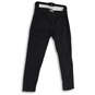 Womens Gray Denim Dark Wash Pockets Stretch Skinny Leg Jeans Size 6 C6 image number 1