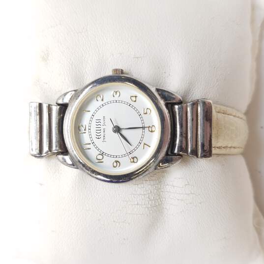 Ecclissi 232 925 Silver Cased Vintage Quartz Watch image number 1