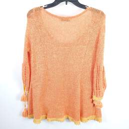 Elisabeth Delaunay Women Orange Knitted Top M alternative image