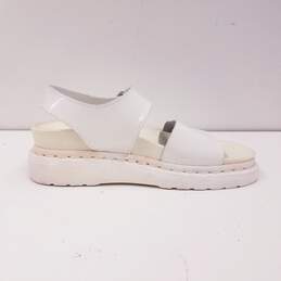 Dr. Marten's Romi White Patent Leather Chunky Sandals Women's Size 6 alternative image