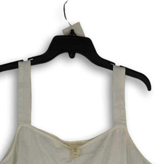 NWT Womens White Sleeveless Wide Strap Pullover Camisole Top Size 2X image number 3
