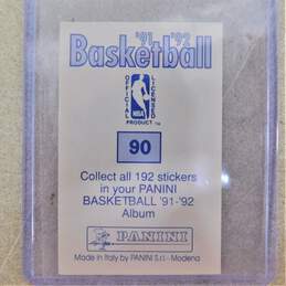 1991-92 Magic Johnson Panini Stickers LA Lakers alternative image