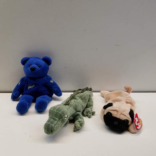 Bundle of 17 TY Beanie Babies Assorted Lot image number 7