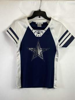 Dallas Cowboys Blue Short Sleeve - Size Medium
