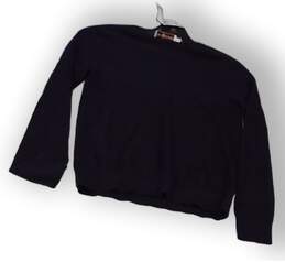 Boys Navy Blue Crew Neck Long Sleeve Casual Pullover Sweater Size XS alternative image