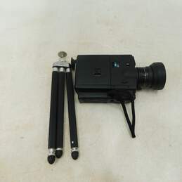 Minolta XL 601 Super 8 Movie Camera Camcorder With Tripod
