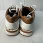Certified Authentic Michael Kors Brown/Tan  Womens Casual Sneaker Size 7.5M image number 2