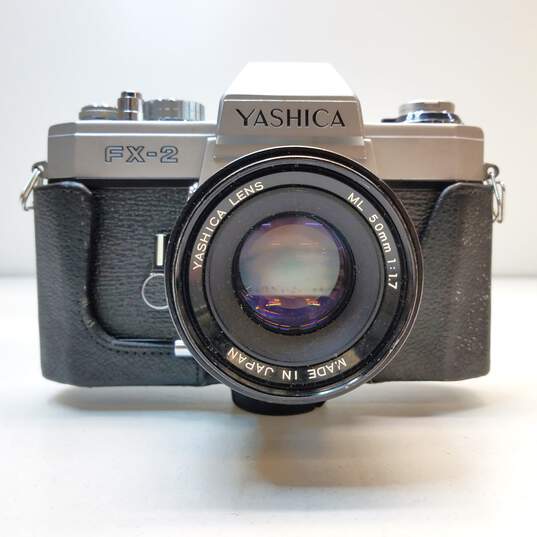 Yashica FX-2 35mm SLR Camera with Lens image number 3