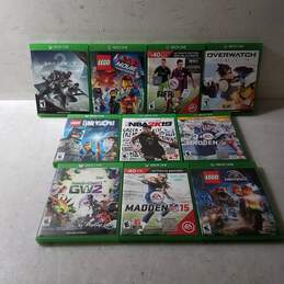 Lot of 15 Microsoft Xbox One Video Games