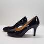 Cole Haan Black Patent Leather Peep Toe Pump Heels Shoes Size 8.5 B image number 3