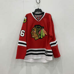 Mens Multicolor # 86 Teuvo Teravainen Chicago Blackhawks NHL Jersey Size L