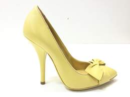 Bottega Veneta Yellow Heels Size 5