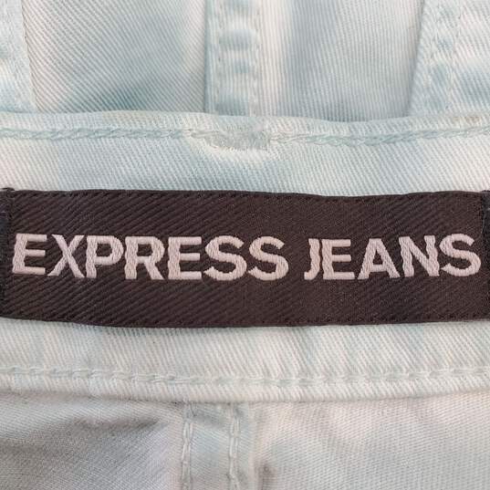 Express Women Blue Jeans Sz 0s NWT image number 3