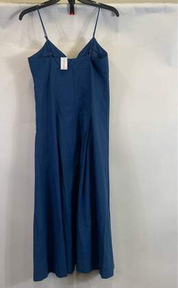 Banana Republic Women Blue Sleeveless Dress 2 NWT alternative image