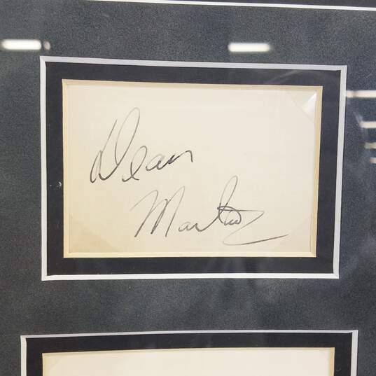 Signed, Framed & Matted Photo of The Rat Pack - Sinatra, Davis. Martin, Lawford, Bishop image number 5