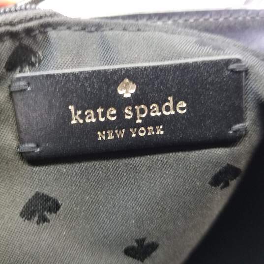 Kate Spade Emilia Large Tassel Black Leather Tote Bag Handbag image number 6