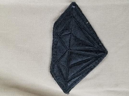 Diamond Supply Jacket Tan Black Patch Men's Size M image number 4
