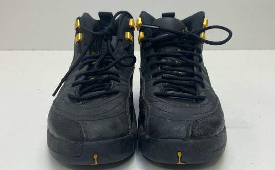 Jordan Nike Air Jordan 12, "Black Taxi" Black Athletic Shoe Men 6.5 image number 2