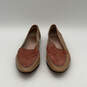 Womens Carima Brown Pink Suede Leather Slip-On Loafers Flats Size 7.5 image number 2