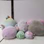 6pc Bundle of Assorted Squishmallow Plush Animals image number 2