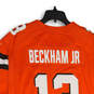 Men's Orange Cleveland Browns Odell Beckham #13 Football NFL Jersey Sz XXL image number 4