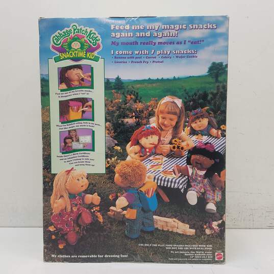Cabbage Patch Kids SnackTime Kid Doll 1995 image number 4