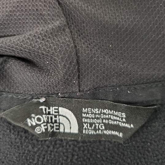 The North Face 100% Nylon & Polyester Black Full Zip Jacket & Hoody Size XL image number 3