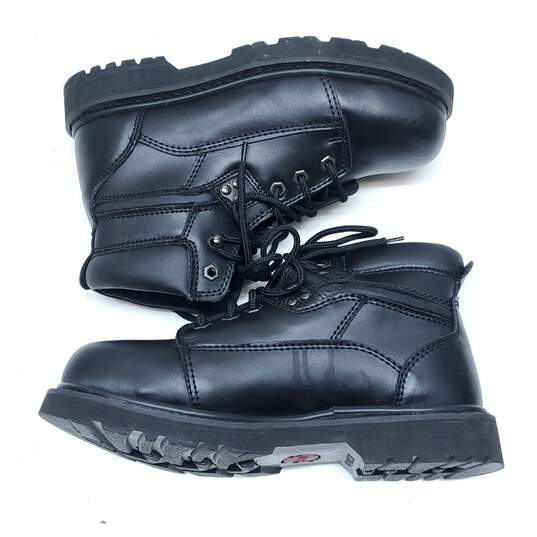 Colman Ratchet Leather Work BootsMen's Size 7.5 image number 3