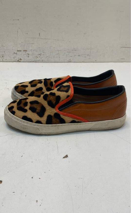 Kurt Geiger Leopard Print Slip On Sneakers Multicolor 7 image number 3