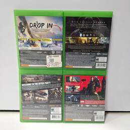 Bundle of 4 Assorted Microsoft Xbox One Video Games alternative image