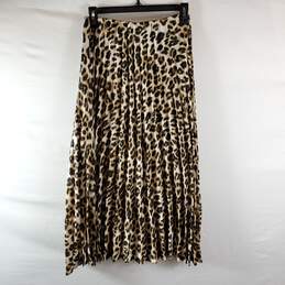 7th Avenue Women Cheetah Skirt S NWT alternative image