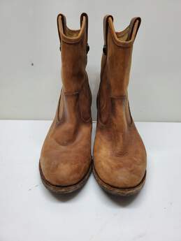 FRYE Womens Brown Boots with Button Size 8