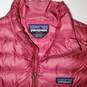 Patagonia Full Zip Puffer Goose Down Vest Jacket Women's Size L image number 3