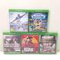 Lot of 5 Assorted Microsoft Xbox One Video Games image number 1