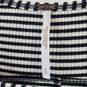 Free People Frenchie Striped Black & White Cutout Shirt Size S image number 3