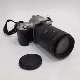 Nikon N65 35mm SLR Film Camera w/ Quantaray 70-300mm f/4-5.6 D LDO Macro Lens