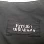Ritsuko Shirahama Womens Black Flat Front Straight & Pencil Skirt Size 2 image number 3